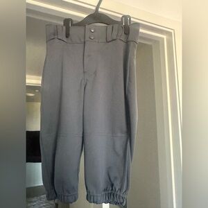 Boys Gray baseball Pants